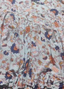 Floral Print Flayer Dress