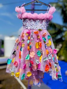 Lavender Birthday Princess Gown