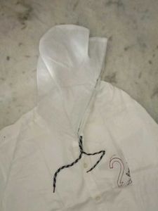 White Hooded Shirt