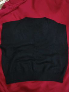 Sleeveless Black Top