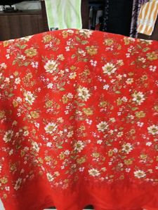 Red Georgette Sareefor Daily Wear