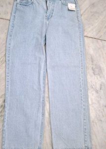 Light Wash Wide Leg Jeans