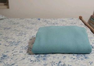 Light Blue Knit Cardigan