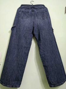 👾 Midnight Baggy Cargo Denim ⚡