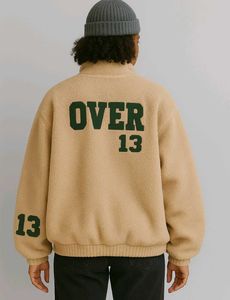 UNISEX FLEECE OVERSIZED JACKET
