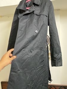 Classic Black Trench Coat