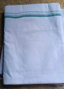 Cotton Khadi Cow Brand Dhoti / 4 Pieces
