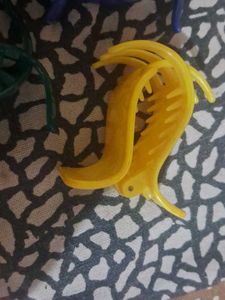 Colorful Hair Claw Clip Set Of 7