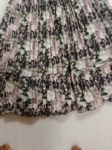 Floral Printed Frock For Girls