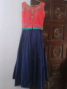 Festive Ethnic full flared gown