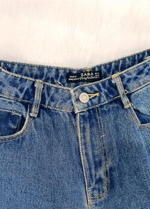Ankle Length Zara Mom Jeans(Length=84 cm,34 inch)