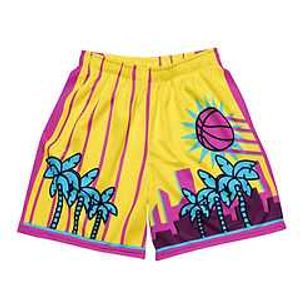 GRAPHIC BASKETBALL SHORTS.