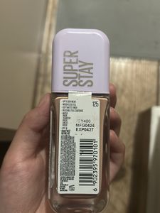 maybelline super stay matte foundation