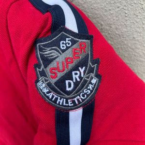 Superdry Red Polo Shirt