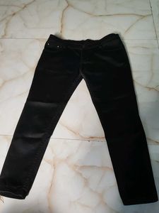 Black Straight Leg Jeans