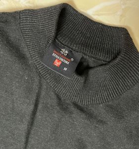 Classic Black Knit Sweater