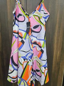 Colorful Printed Dress