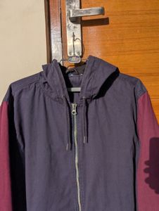 H&amp;M Two-Tone Zipper hoodie Jacket