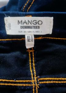 Navy Blue Straight Jeggings