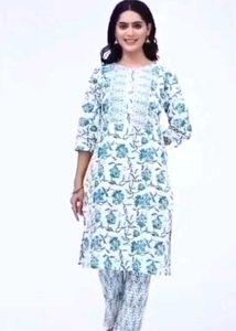 Elegant Printed Kurta Set