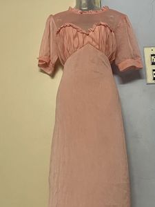 Pintrest Pink Midi Dress
