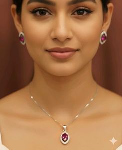 92.5 Zavya Pendant Set