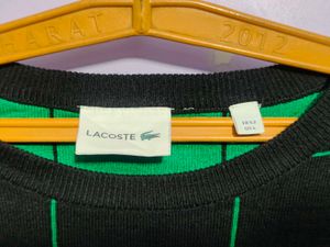 Lacoste Checked Sweater