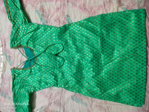 Green & Gold Kurti