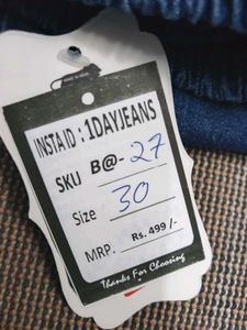 B@27 Size-30 Flared Jeans