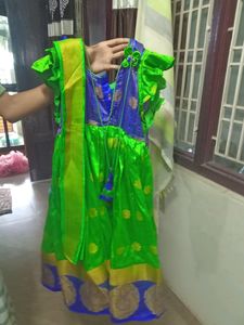 Party Wear Girls Combo Dress, Age 1to6yesars