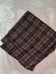 Chex Print Trouser
