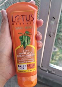 lotus tinted sunscreen
