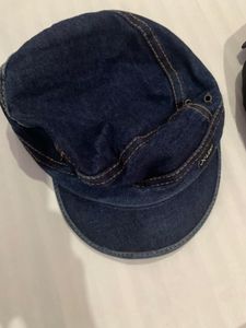 Denim &amp; Black Caps New