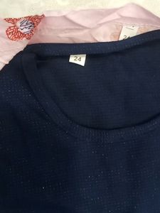 Girl Three Piece Srug Set(New) 4-5 Year