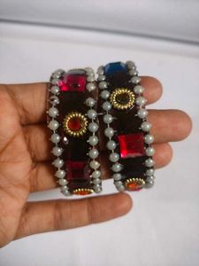 Brown Glass Bangles
