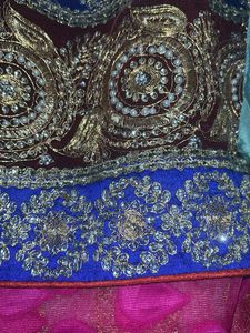 New Elegant Embroidered Saree