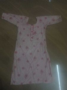 Pink Printed Kurti