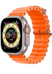 Smart Watch Orange Band