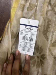 New Silk Golden Dupatta