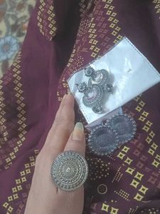 Unique Earrings &amp; Ring For Women