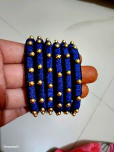 Blue 💙 Thread Bangles