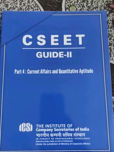CSEET Study Material - Set of 4