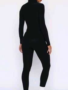 Black Fitted Jumpsuit