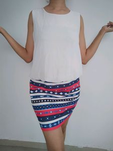 Beach Vibes Dress 👗 Unused..New..Bust-32,34