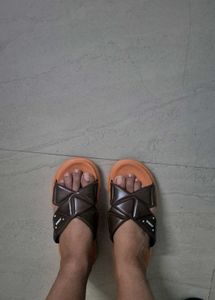 Stylish Brown Slides