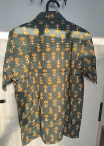 COTTON HANDBLOCK PRINT SHIRT