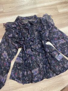 Sheer Chiffon Tops