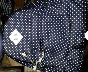 Blue Polka Dot Backpack