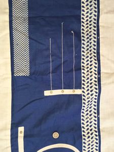 Blue &amp; Beige Tunic Top