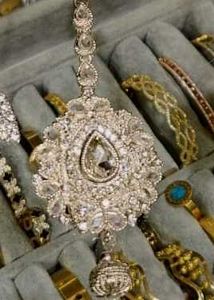 Elegant Silver Maang Tikka